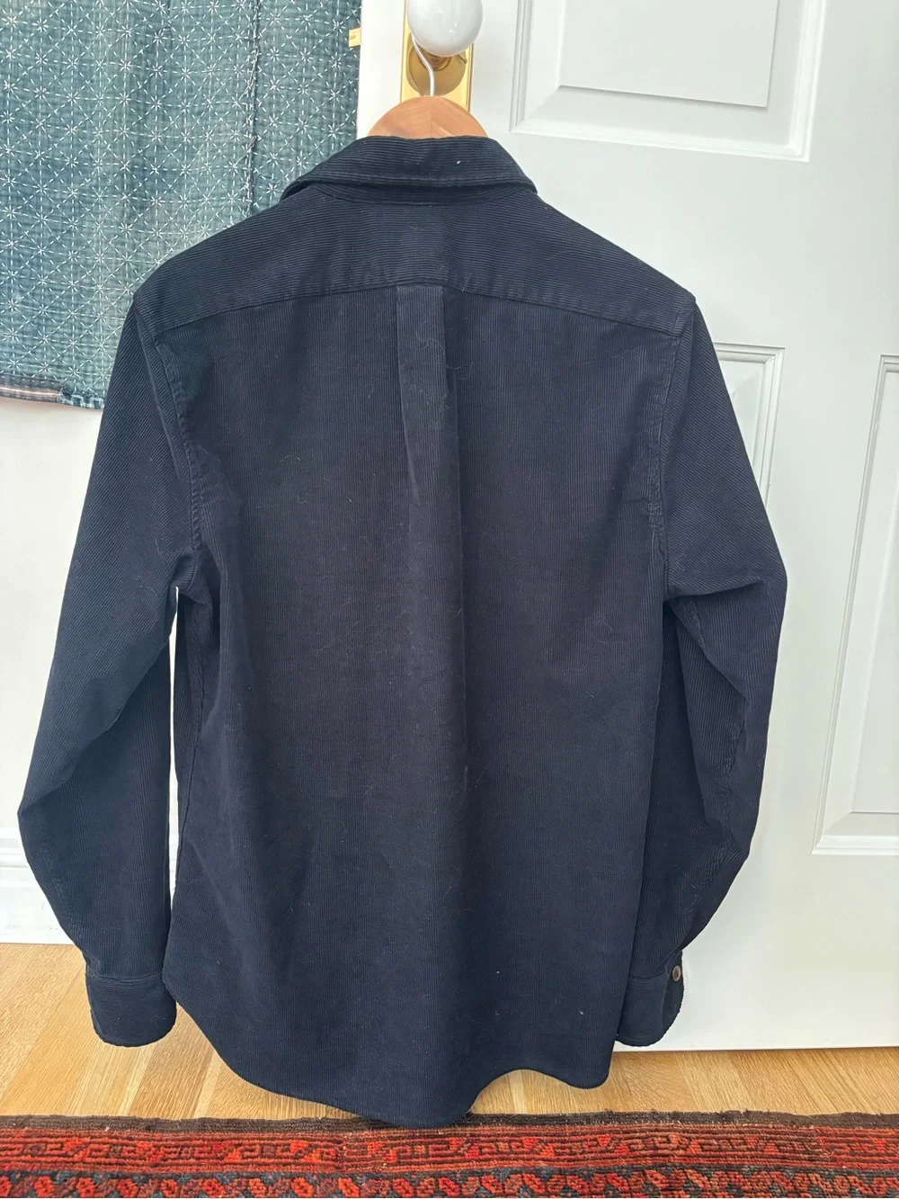 J. Crew Navy Corduroy Shirt Jacket